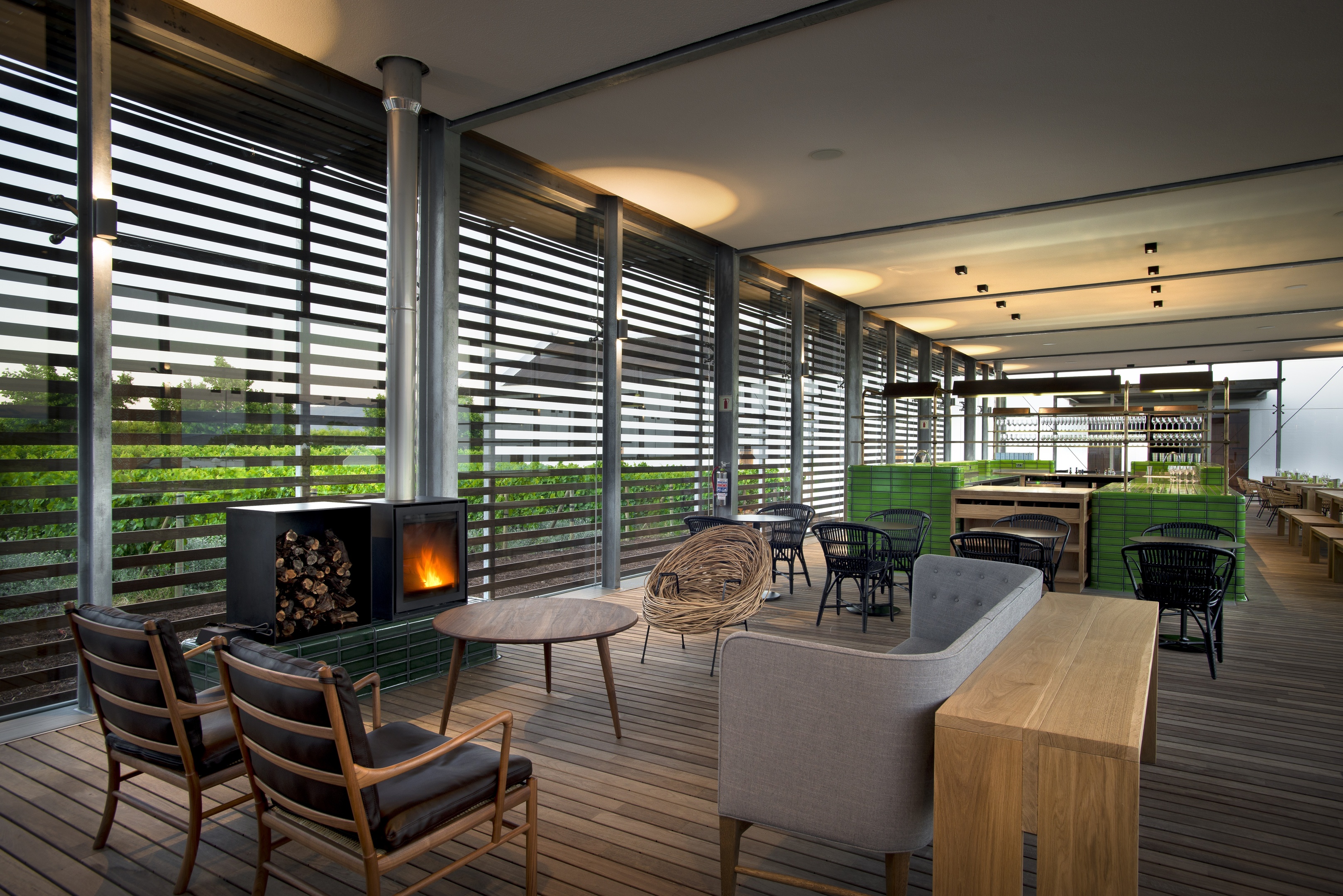 Babylonstoren's tasting room