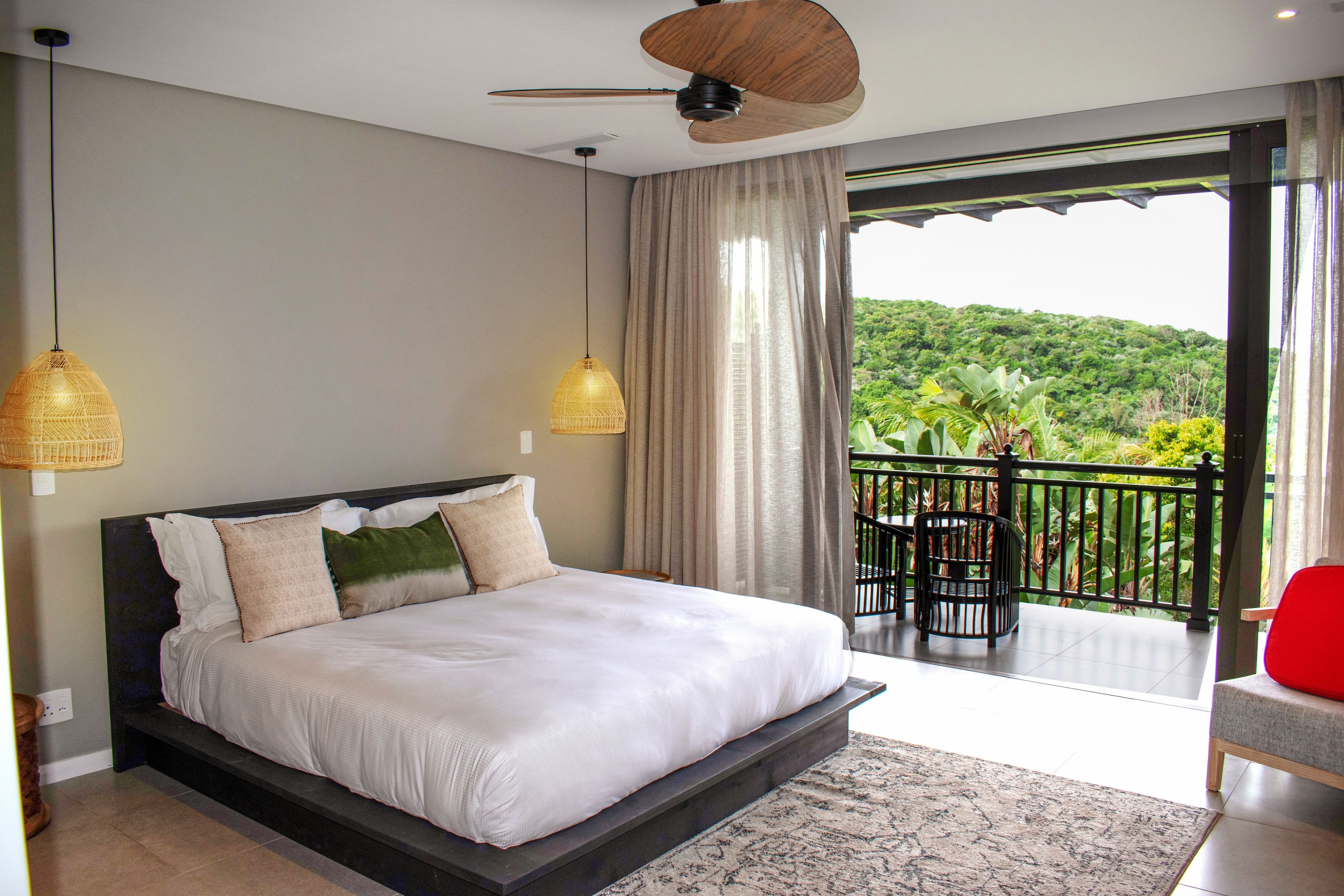 A one-bedroom suite at the 5-star Fancourt Hotel in the Garden Route, South Africa