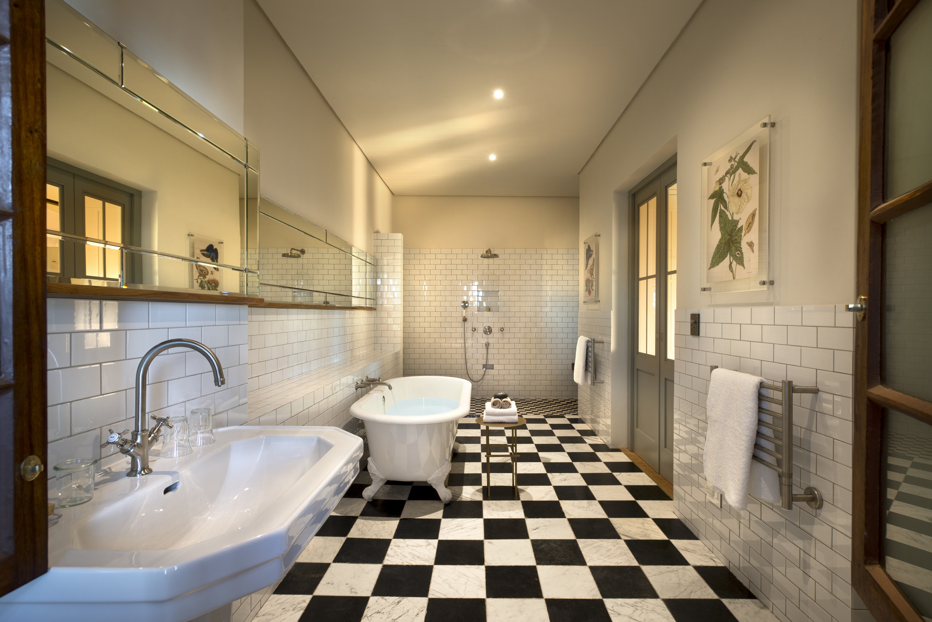 Bathroom in Babylonstoren Farmhouse
